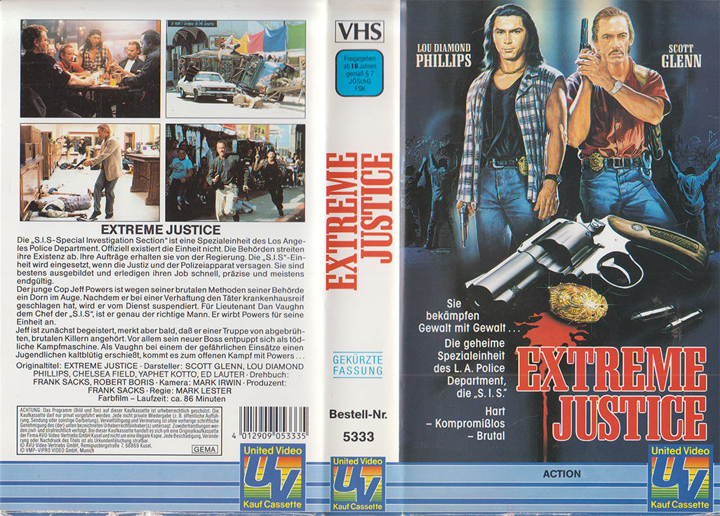 Extreme Justice (VHS - DE)
