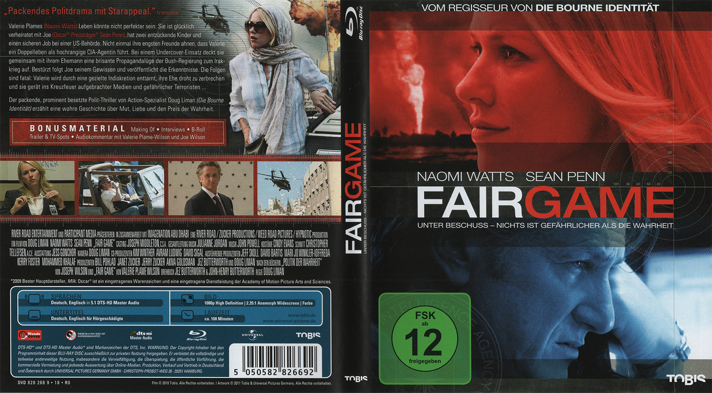 Fair Game (Blu-ray - 2011 - DE)