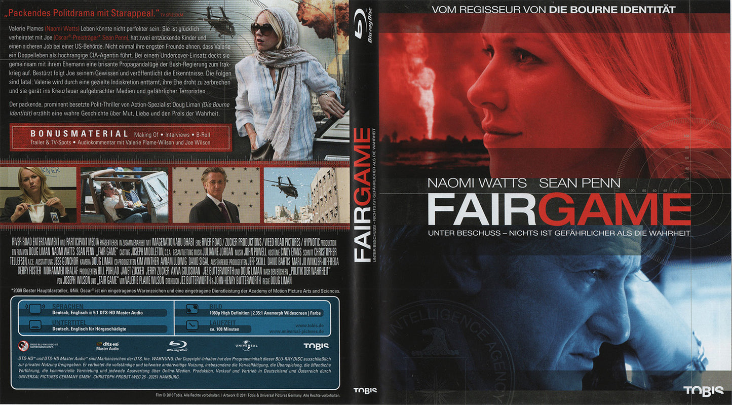 Fair Game (Blu-ray - 2011 - DE)