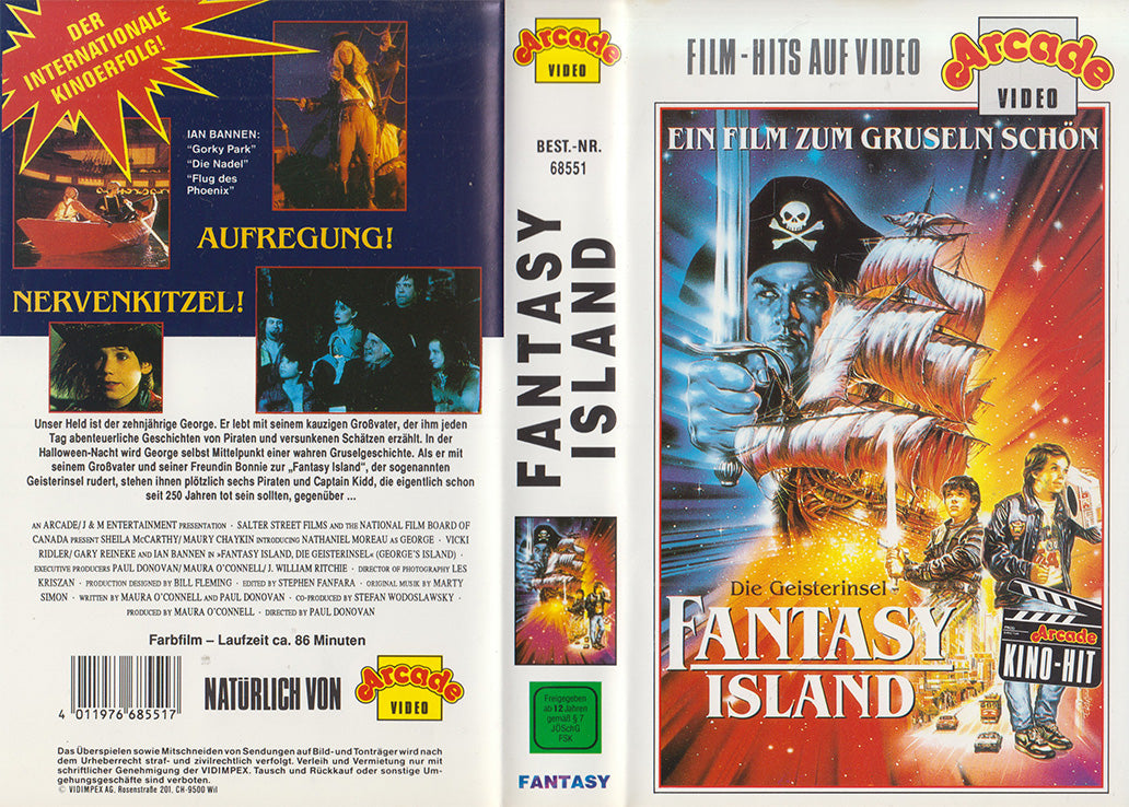 L'Île fantastique - L'Île fantôme (VHS - DE)