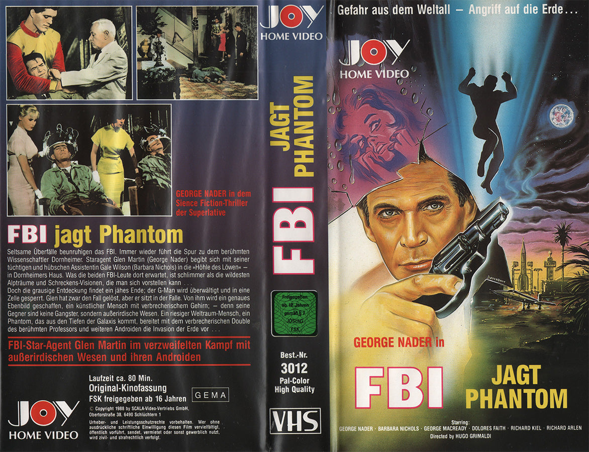 FBI hunted Phantom (VHS - DE)