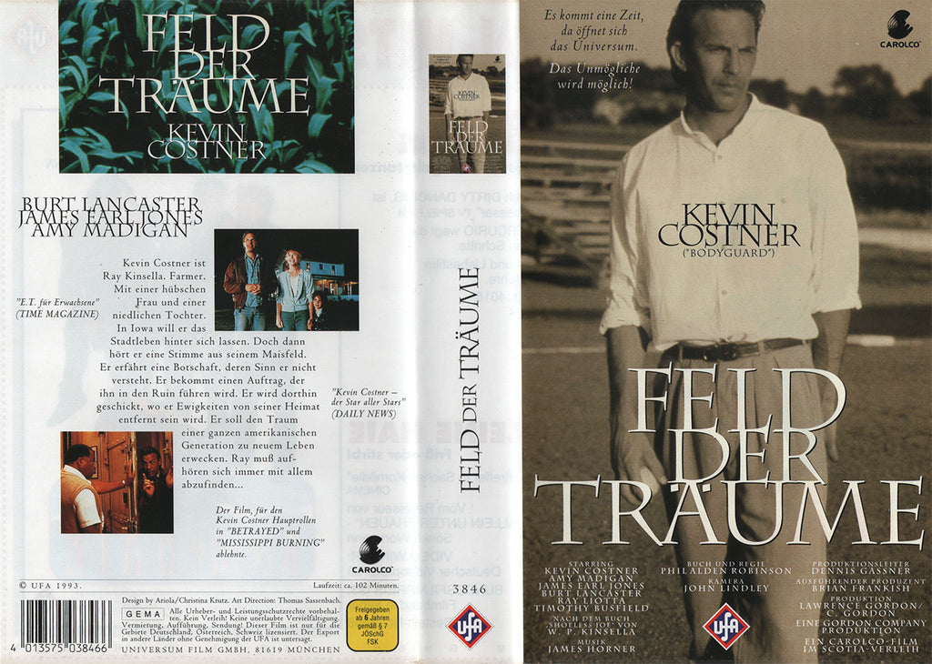 Feld der Träume (VHS - 1993 - DE)