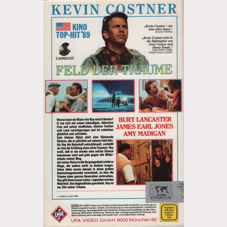 Feld der Träume (VHS - 1989 - DE)