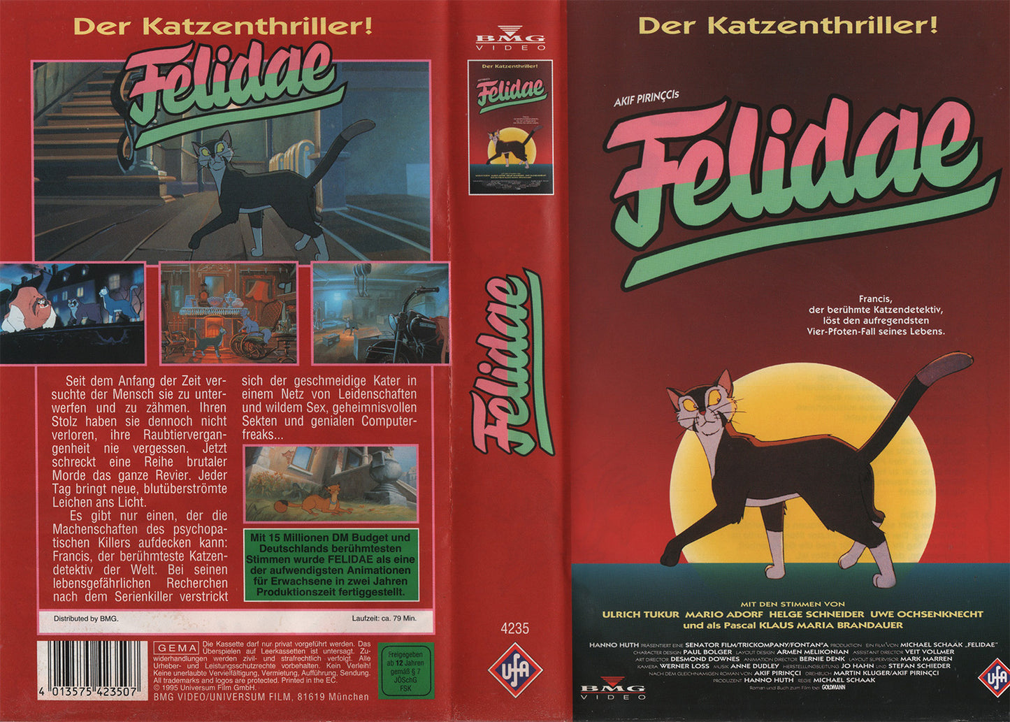 Felidae (VHS - 1995 - DE)