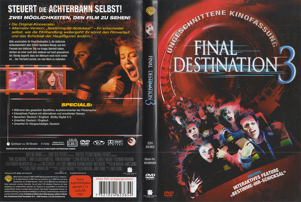 Destination finale 3 (DVD - 2006 - DE)