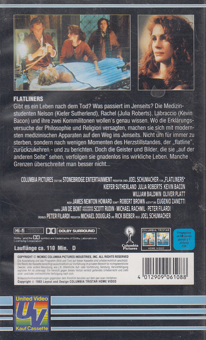 Flatliners (VHS - 1993 - DE)