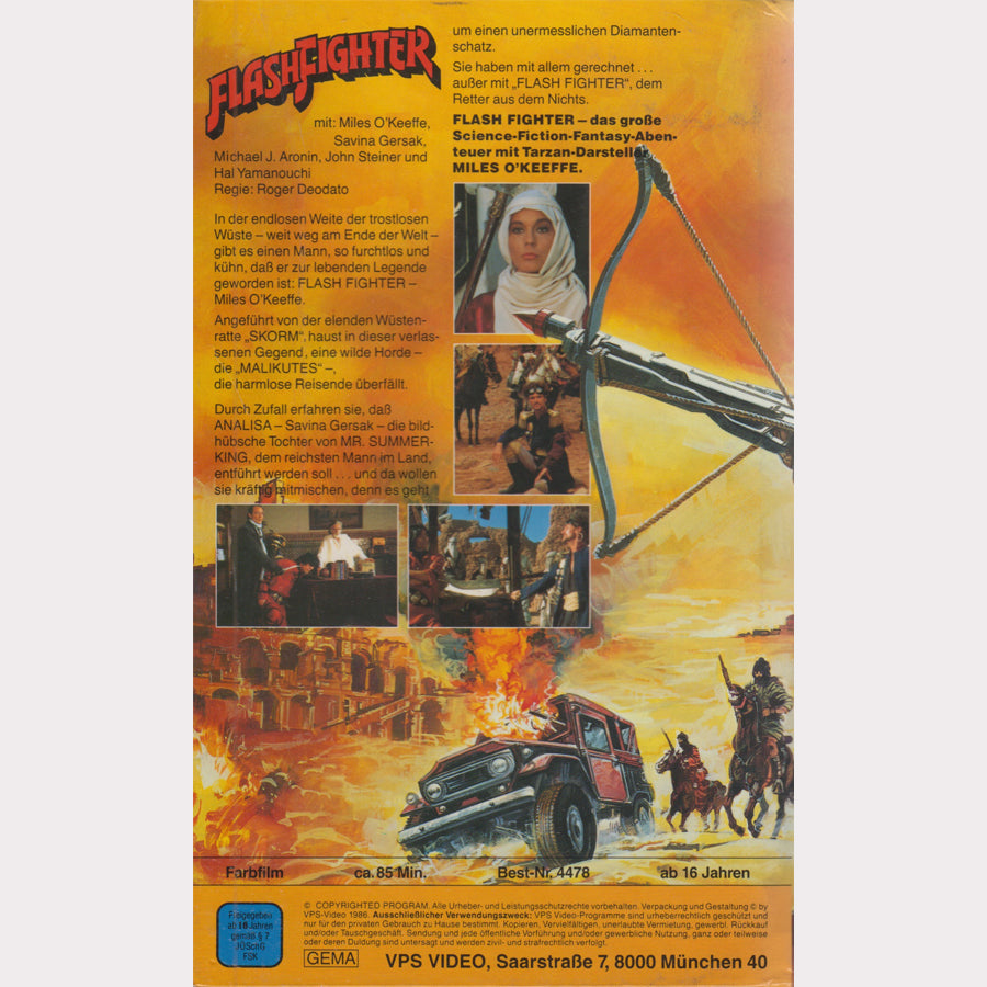 Flash Fighter (VHS - 1986 - DE)