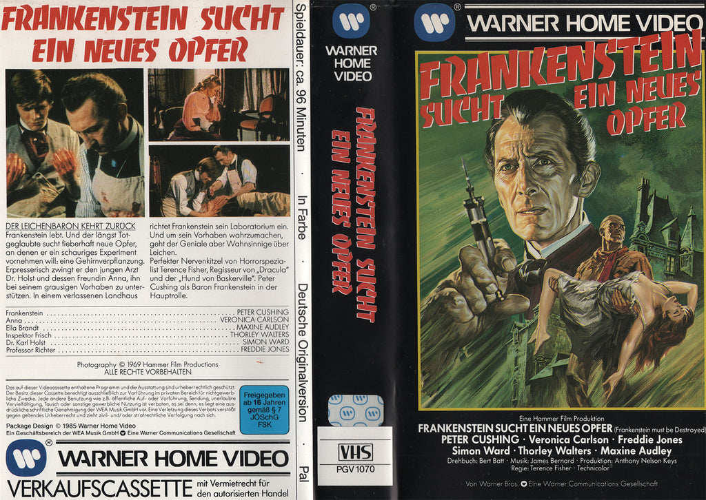 Frankenstein sucht ein neues Opfer (VHS - 1985 - DE)