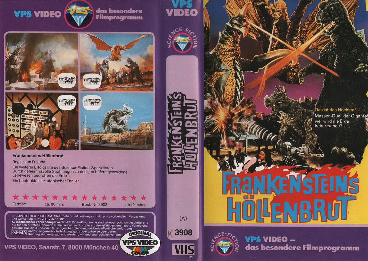 Frankensteins Höllenbrut (VHS - 1982 - DE)