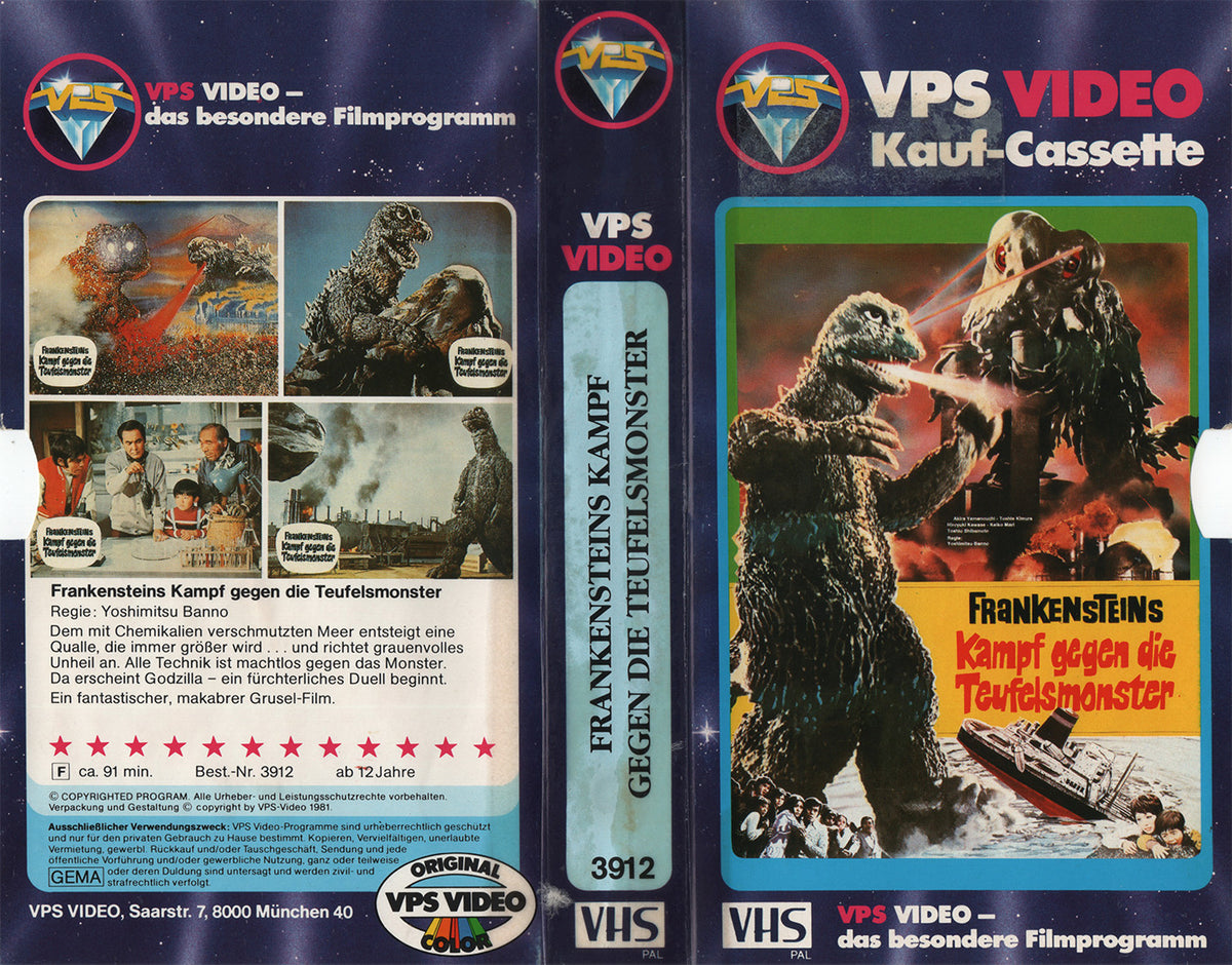 Frankensteins Kampf gegen die Teufelsmonster (VHS - 1981 - DE)