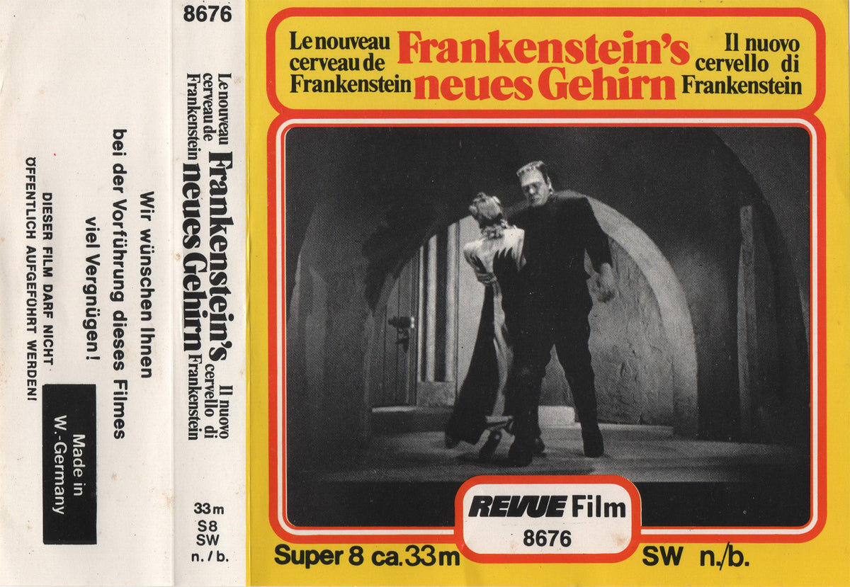 Frankenstein's neues Gehirn / Frankenstein kehrt wieder (Super 8 - DE)