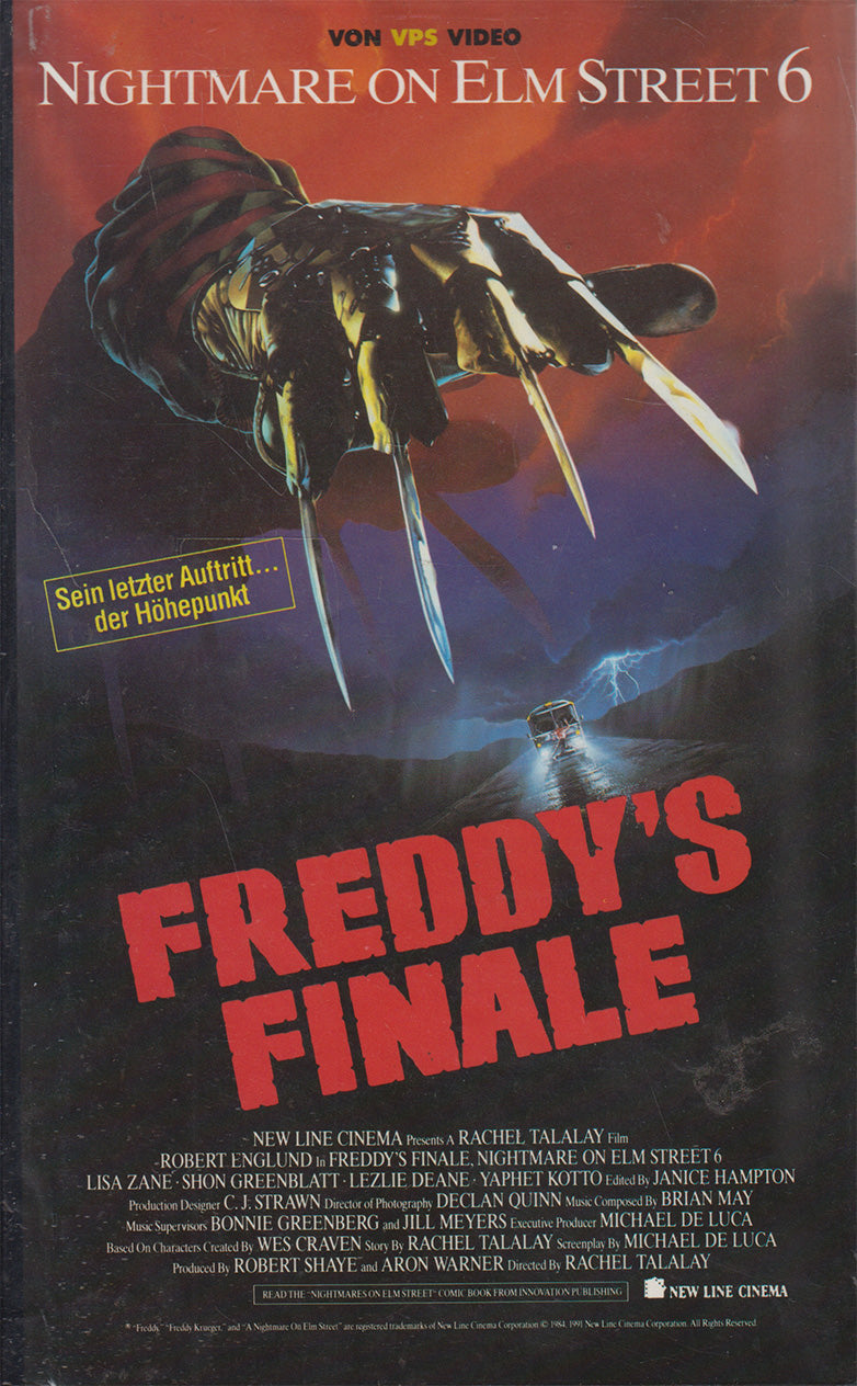 Freddy's Finale (VHS - 1992 - DE)