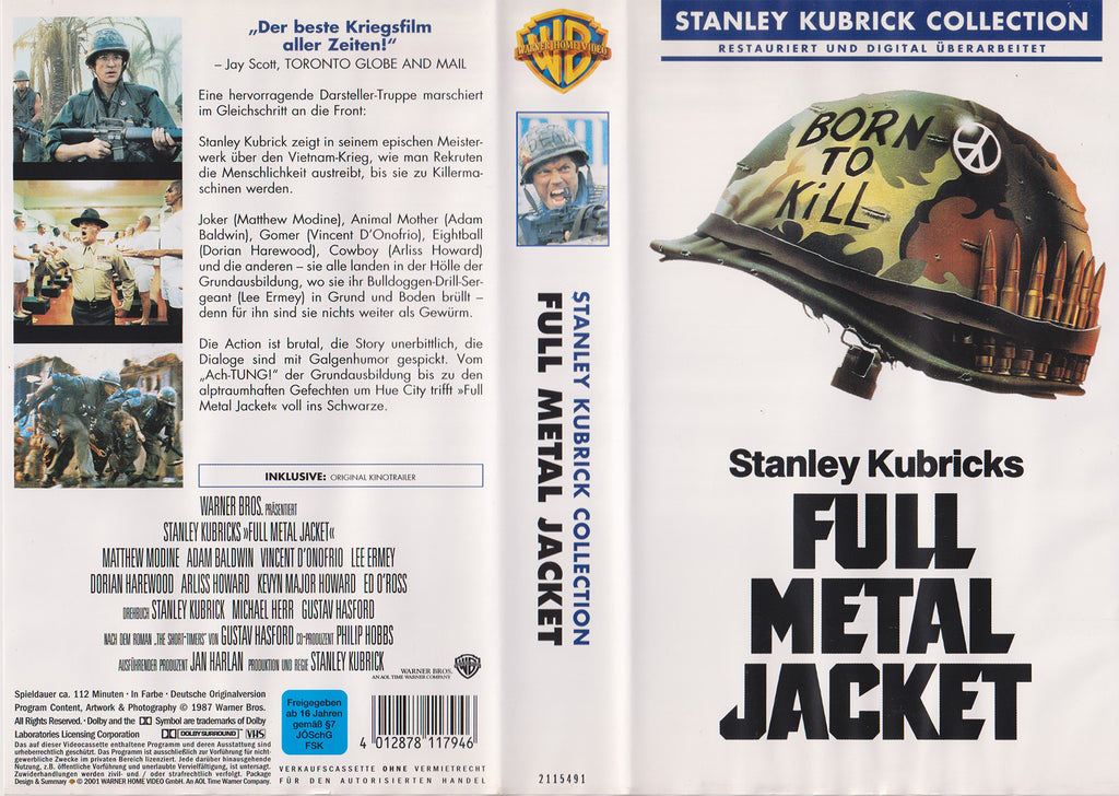 Full Metal Jacket (VHS - 1992 - DE)