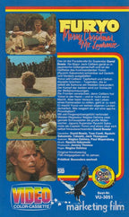 Furyo - Merry Christmas, Mr. Lawrence Marketing-Film VHS Cover Rückseite