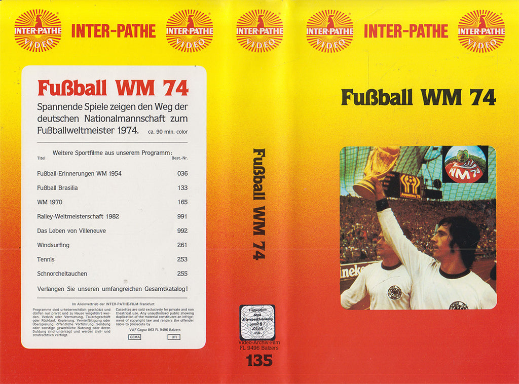 Fußball WM 74 (VHS - DE)
