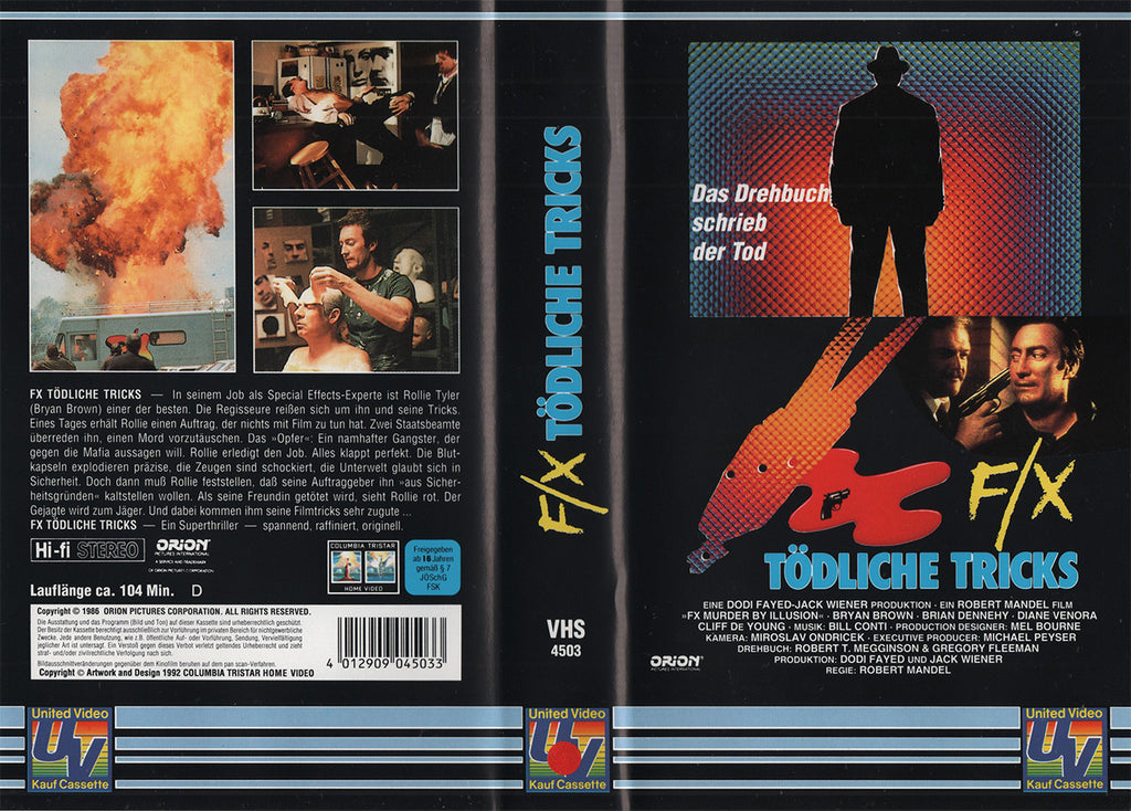 F/X - Tödliche Tricks (VHS - 1992 - DE)