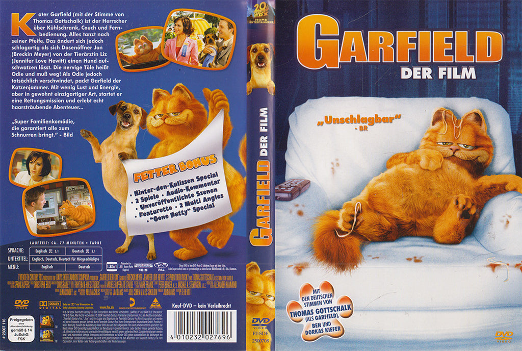 Garfield : Le Film (DVD - 2004 - DE)