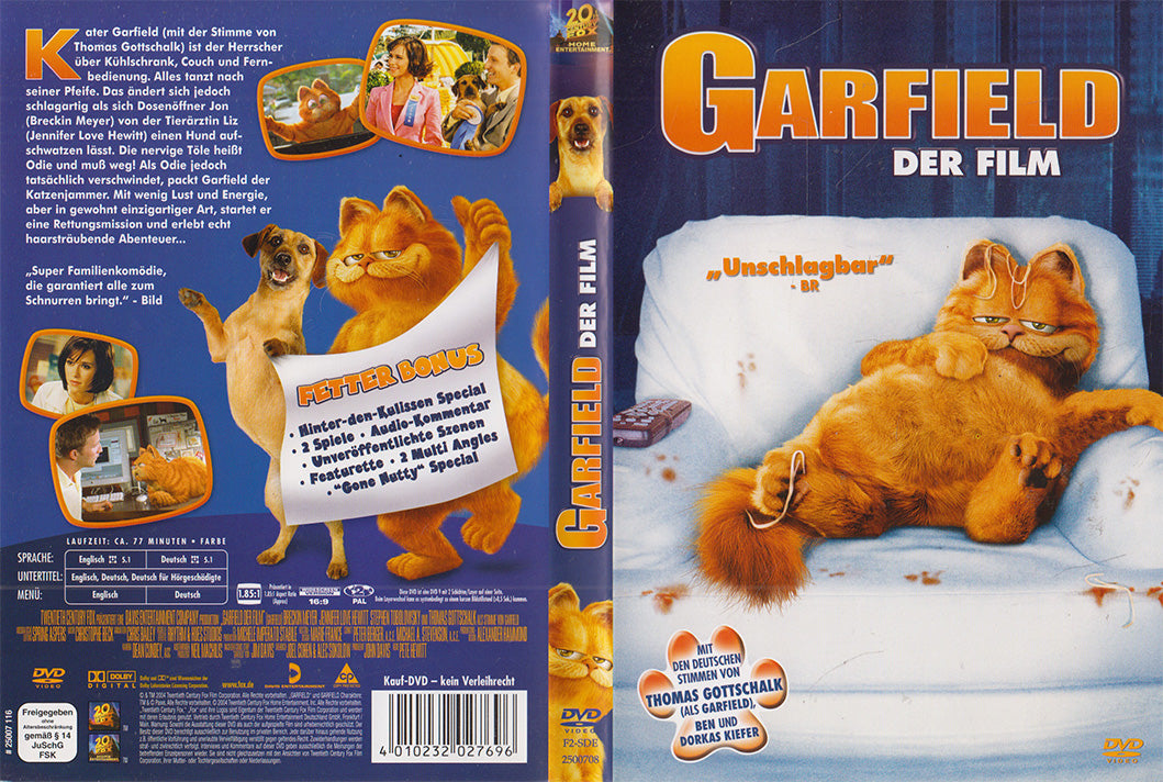Garfield : Le Film (DVD - 2004 - DE)