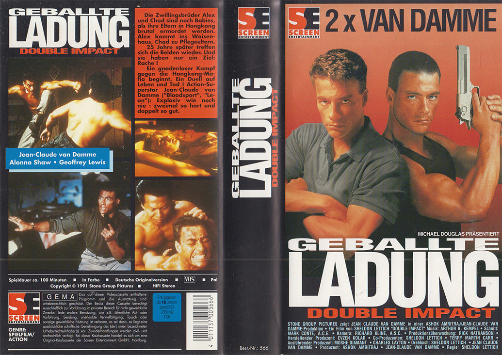 Une dose concentrée d'énergie - Double Impact (VHS - DE)