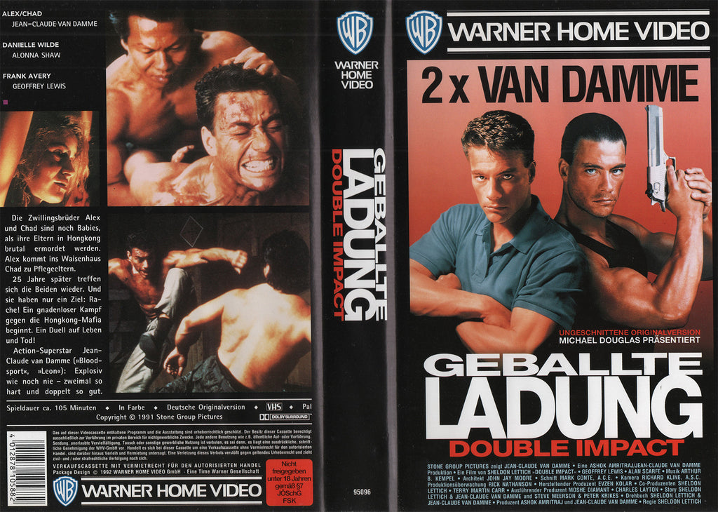 Une dose concentrée d'énergie - Double Impact (VHS - DE)