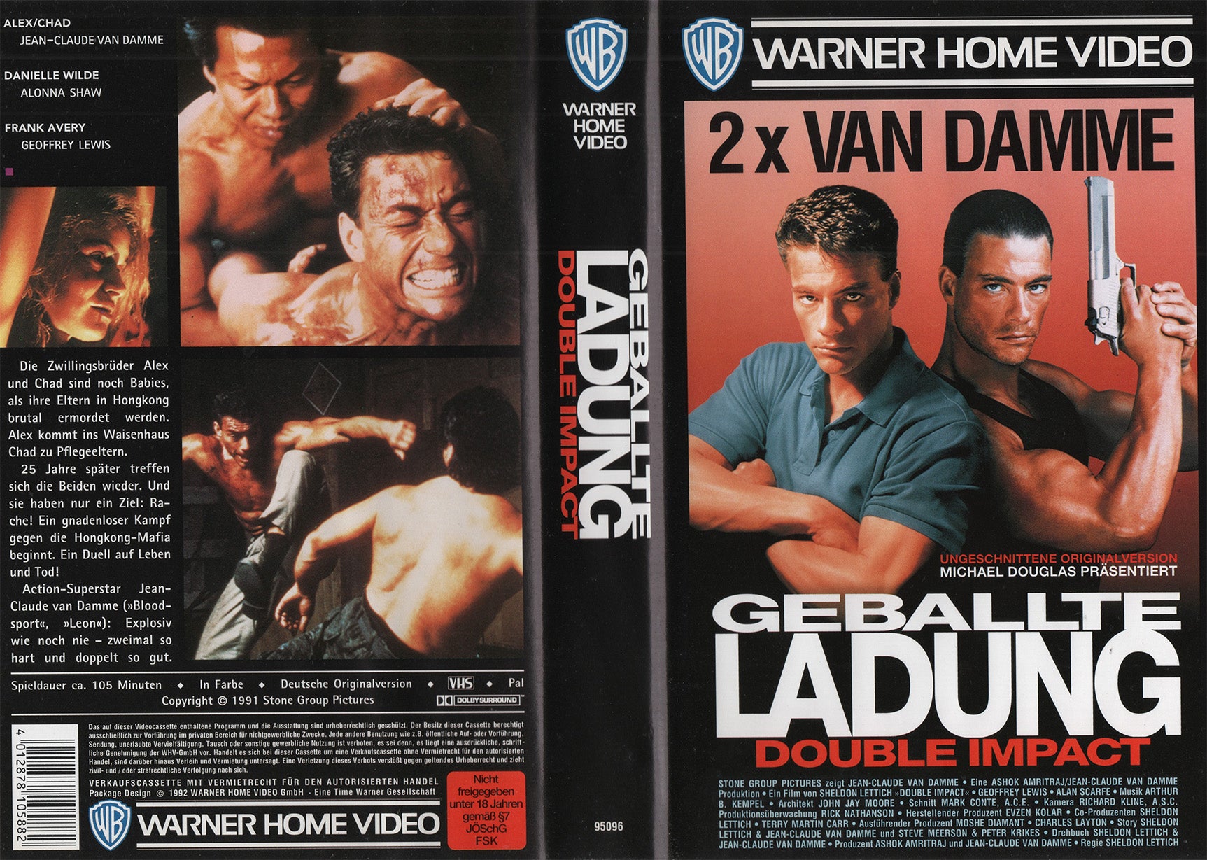 Une dose concentrée d'énergie - Double Impact (VHS - DE)