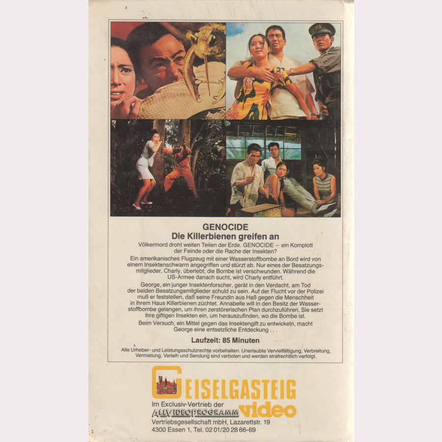 Genocide - Die Killerbienen greifen an (VHS - DE)