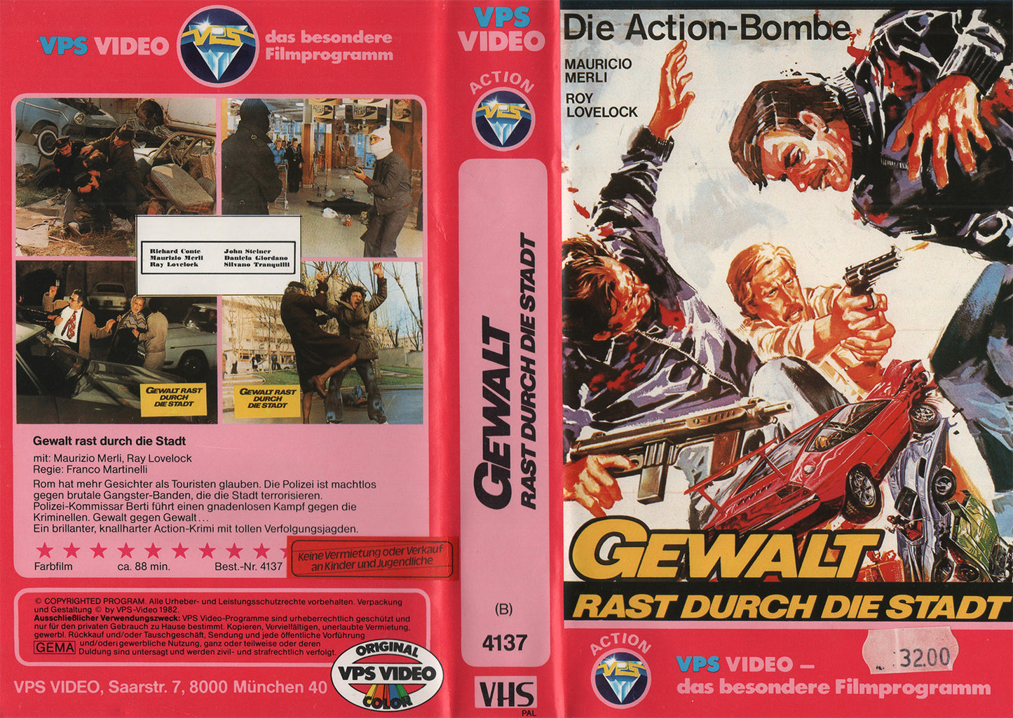 Gewalt rast durch die Stadt (VHS - 1982 - DE)