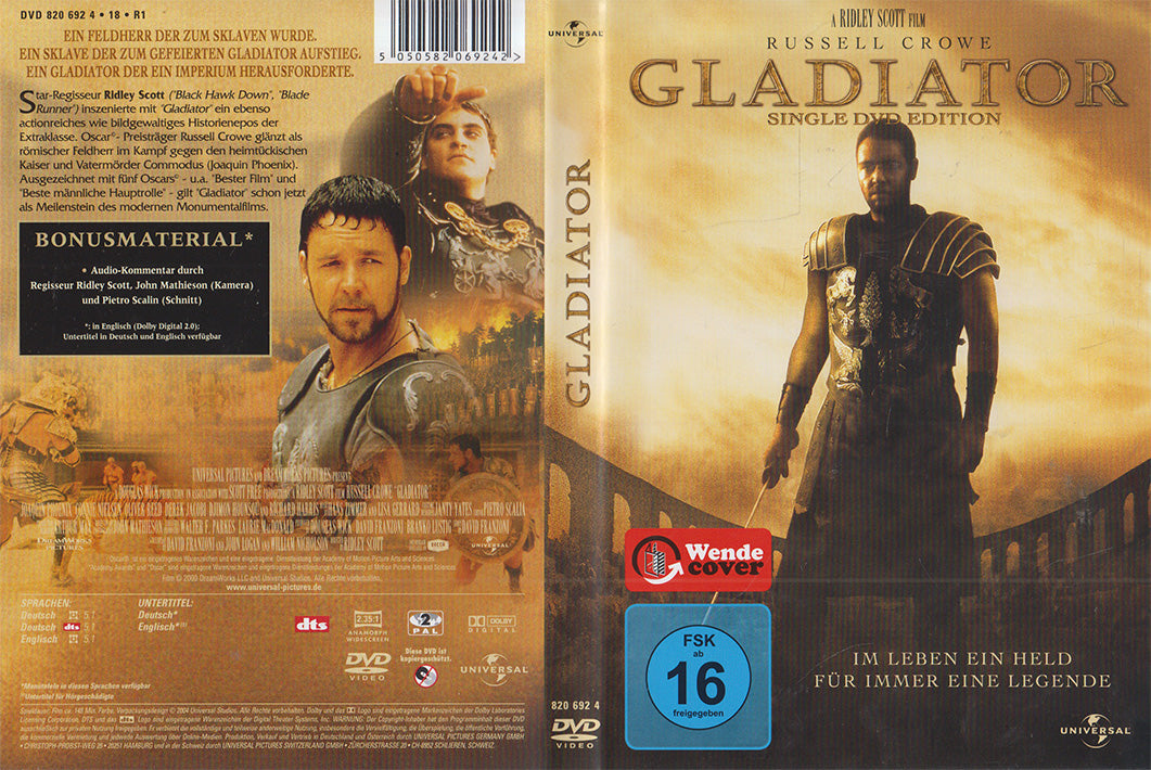 Gladiator (DVD - 2004 - DE)
