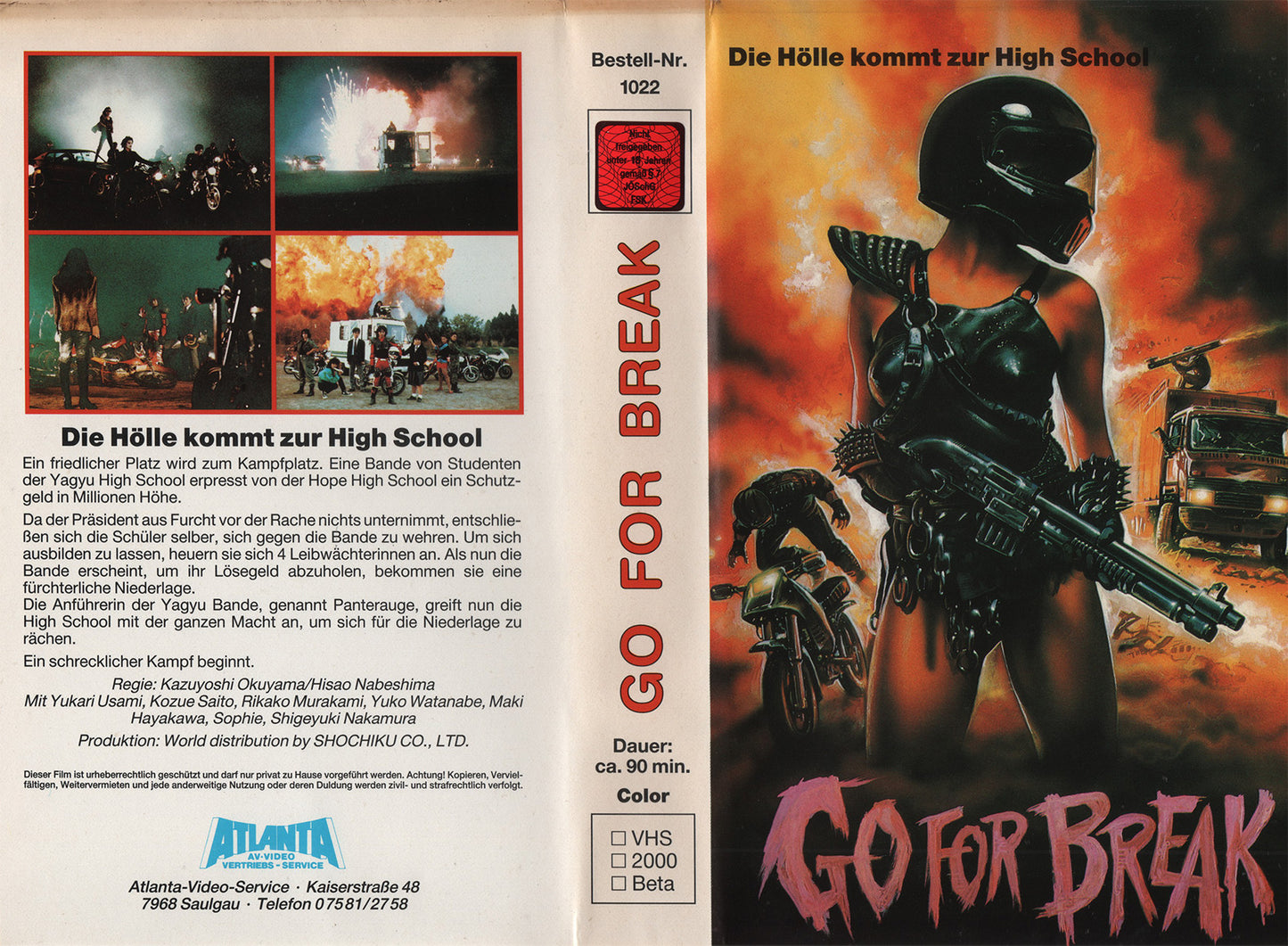Go for Break - Die Hölle kommt zur Highschool (VHS - DE)