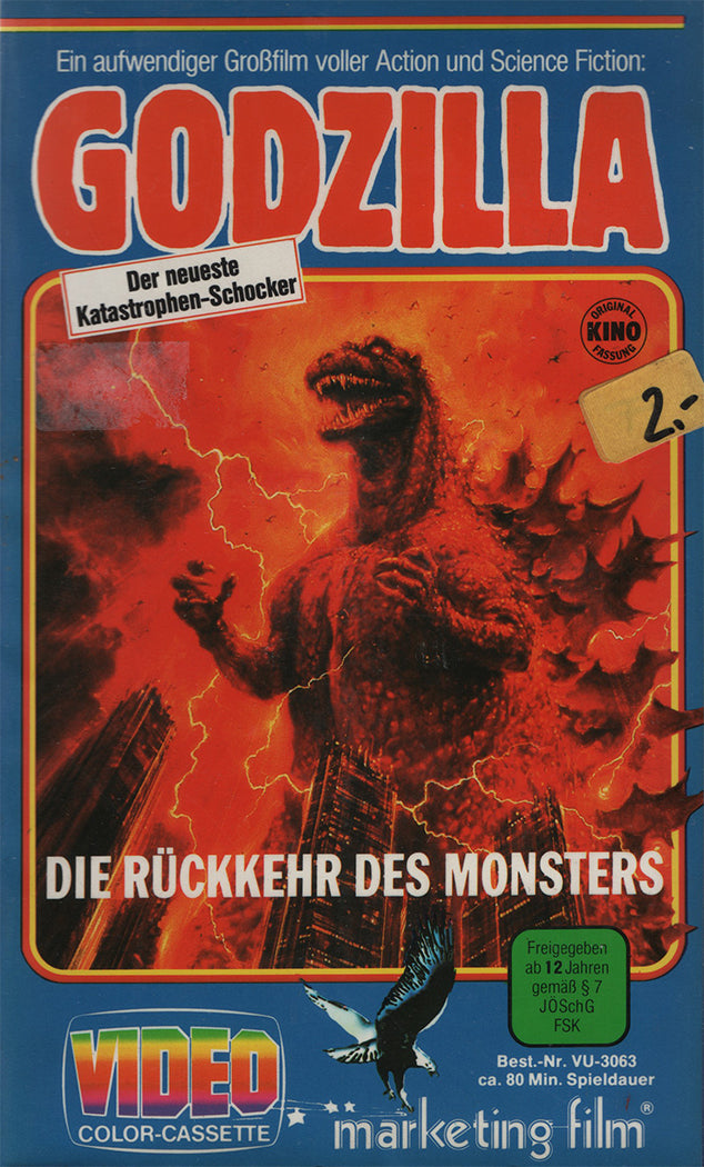 Godzilla - Die Rückkehr des Monsters (VHS - DE)