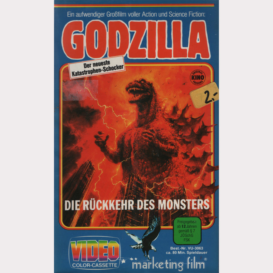 Godzilla - Die Rückkehr des Monsters (VHS - DE)