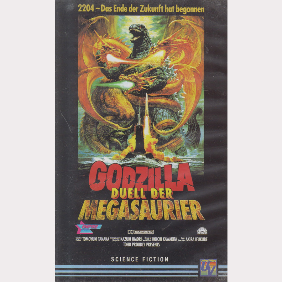 Godzilla: Battle of the Megasaurs (VHS - 1997 - DE)