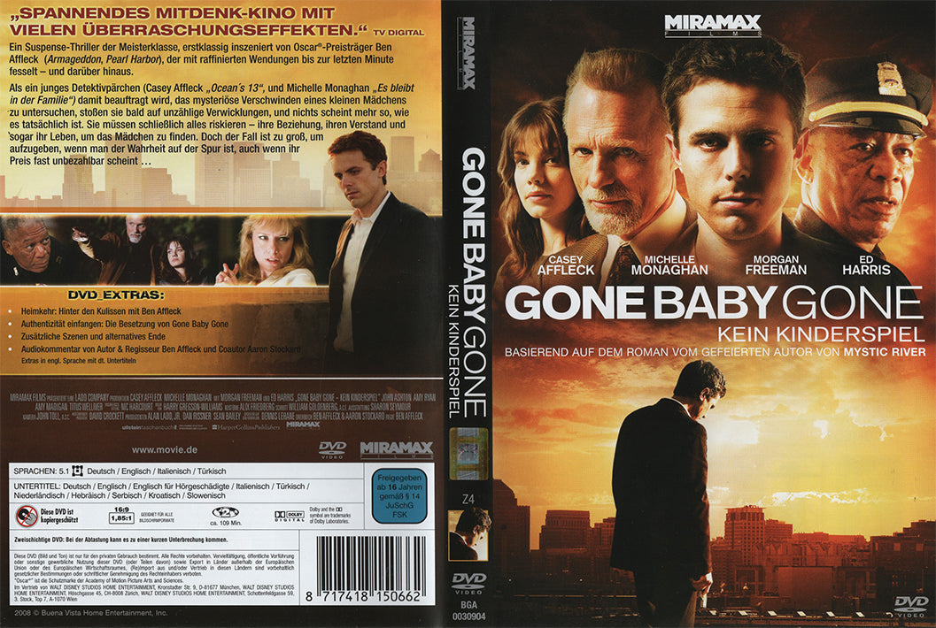 Gone Baby Gone - Kein Kinderspiel (DVD - 2008 - DE)