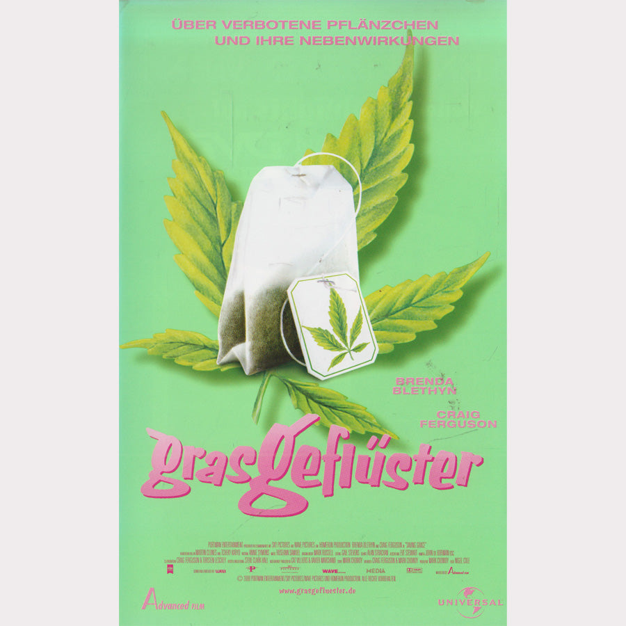 Cover der VHS-Kassetten des Films Grasgeflüster erschienen bei Universal im Jahr 2001