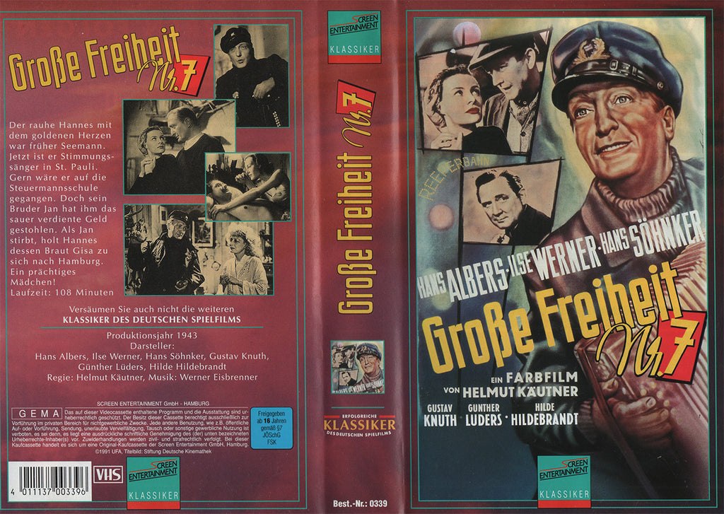 La Grande Liberté n°7 (VHS - 1991 - DE)
