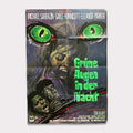 Grüne Augen in der Nacht