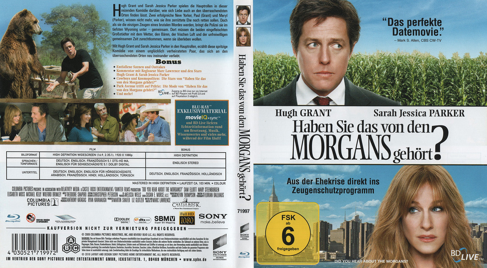 Haben Sie das von den Morgans gehört? (Blu-ray - 2010 - DE)