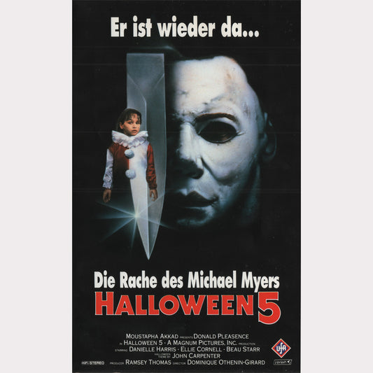 Halloween 5 - Die Rache des Michael Myers (VHS - 1991 - DE)
