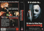 Halloween 5 - The Revenge of Michael Myers (VHS - 1991 - DE)