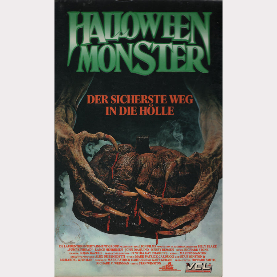 Halloween Monster (VHS - 1988 - DE)