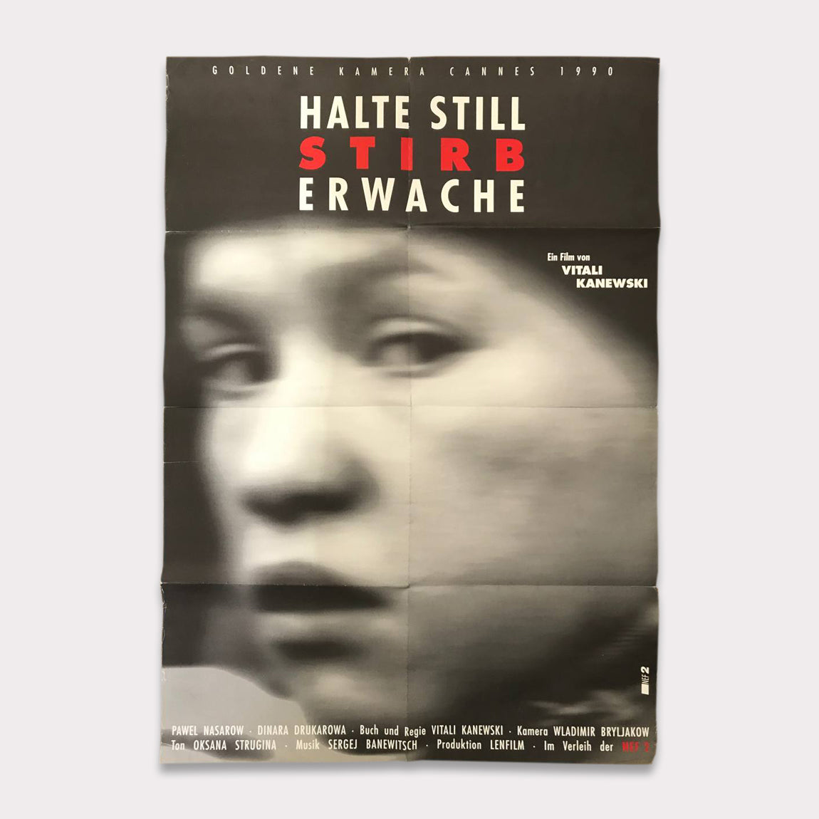 Halte still - stirb - erwache | DIN A1 Filmplakat