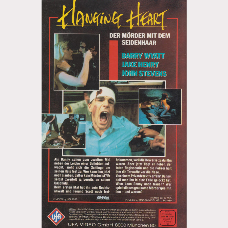 Hanging Heart - Der Mörder mit dem Seidenhaar (VHS - 1990 - DE)