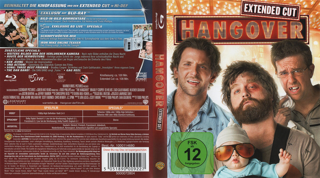 Hangover (Blu-ray - 2009 - DE)