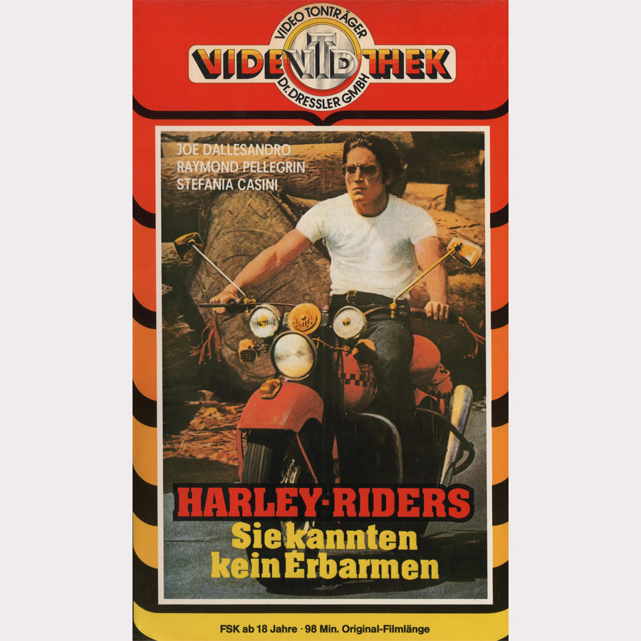 Harley Riders - Sie kannten kein erbarmen (VHS - DE)