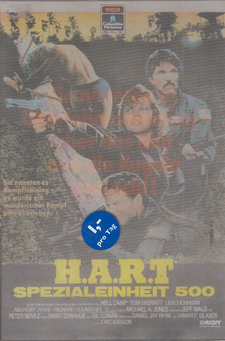 H.A.R.T. - Spezialeinheit 500 (VHS - 1987 - DE)