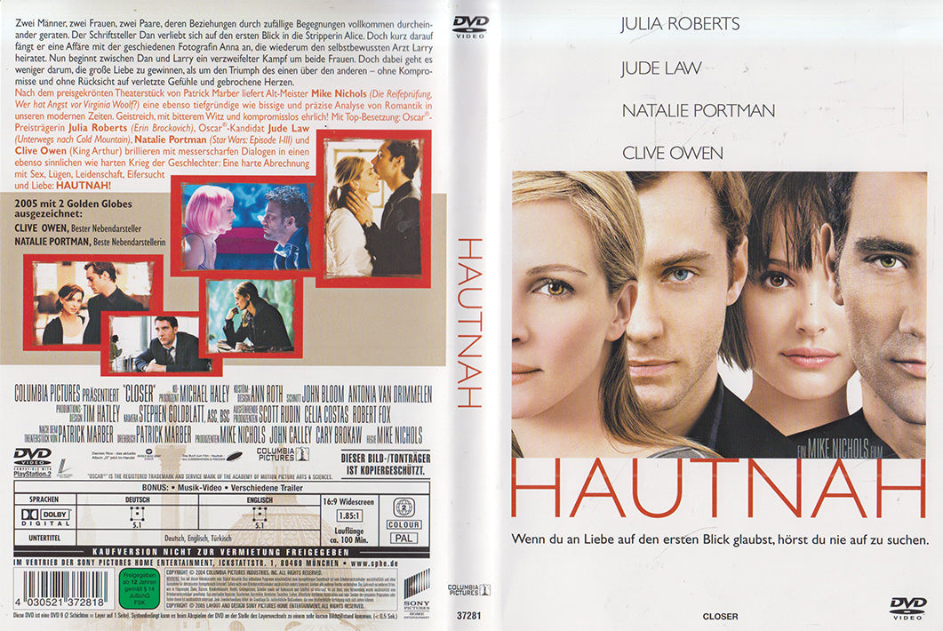 Hautnah (DVD - 2005 - DE)