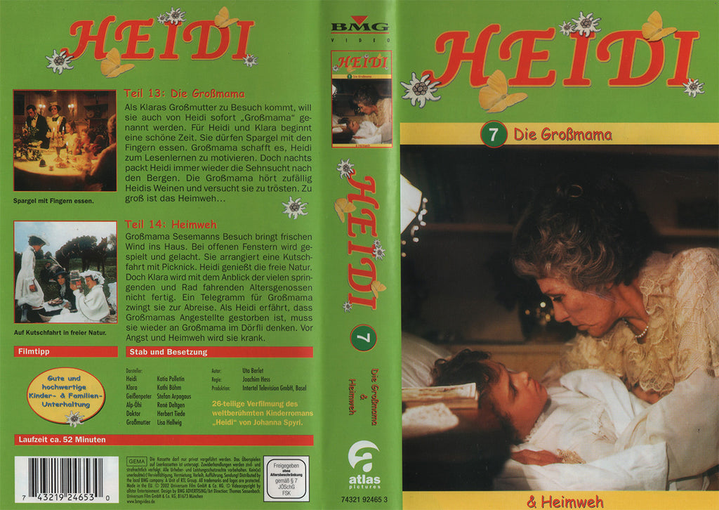 Heidi 7: Grandma &amp; Homesickness (VHS - 2002 - DE)