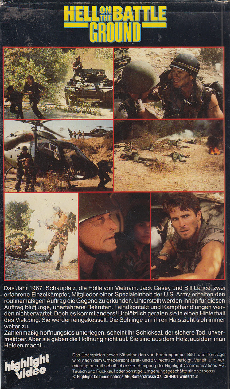 Hell on the Battleground (VHS - DE)