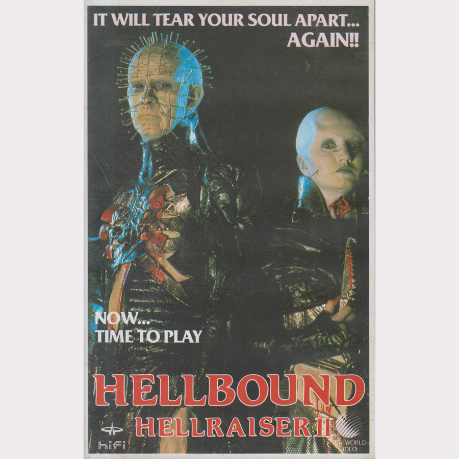 Hellbound: Hellraiser II (VHS - 1989 - NL)
