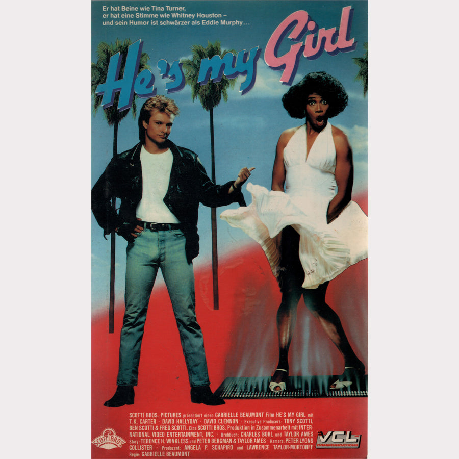 He's My Girl (VHS - 1988 - DE)